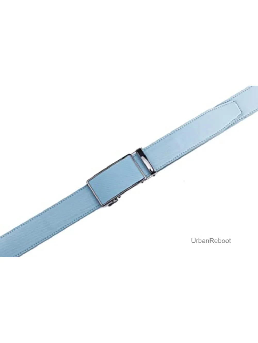 Genuine Leather Ratchet Belt Adjustable Trim to Fit Men's Dress Belt